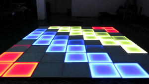 Evento portátil fácil de instalar Dj Led Dance Floor Disco Stage Mat