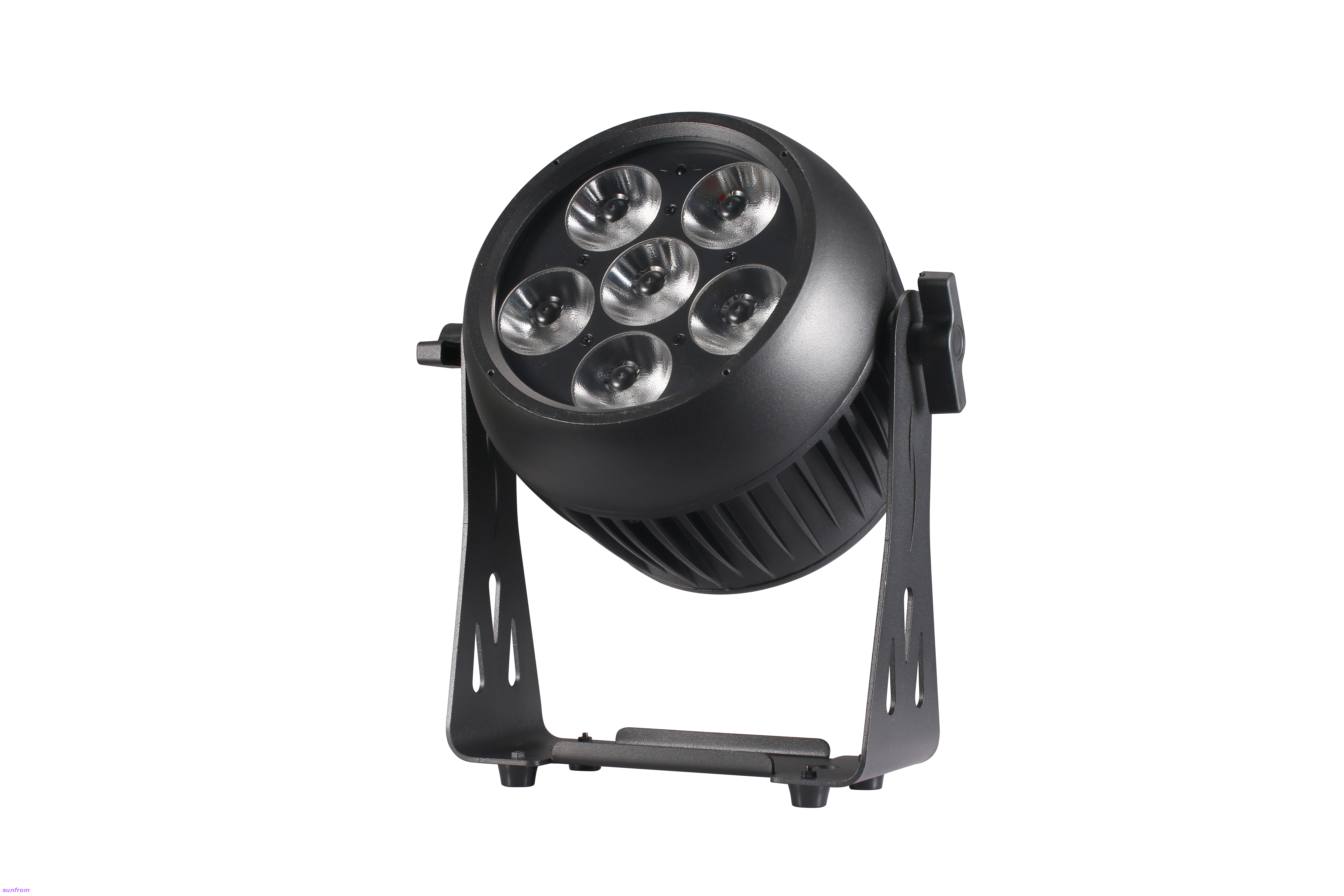 Luz inalámbrica impermeable del par de la batería del Uplight LED 6x15W IP65