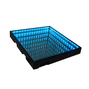 Espejo con cable 3D 50X50 Pista de baile LED de vidrio Rgb de alta calidad